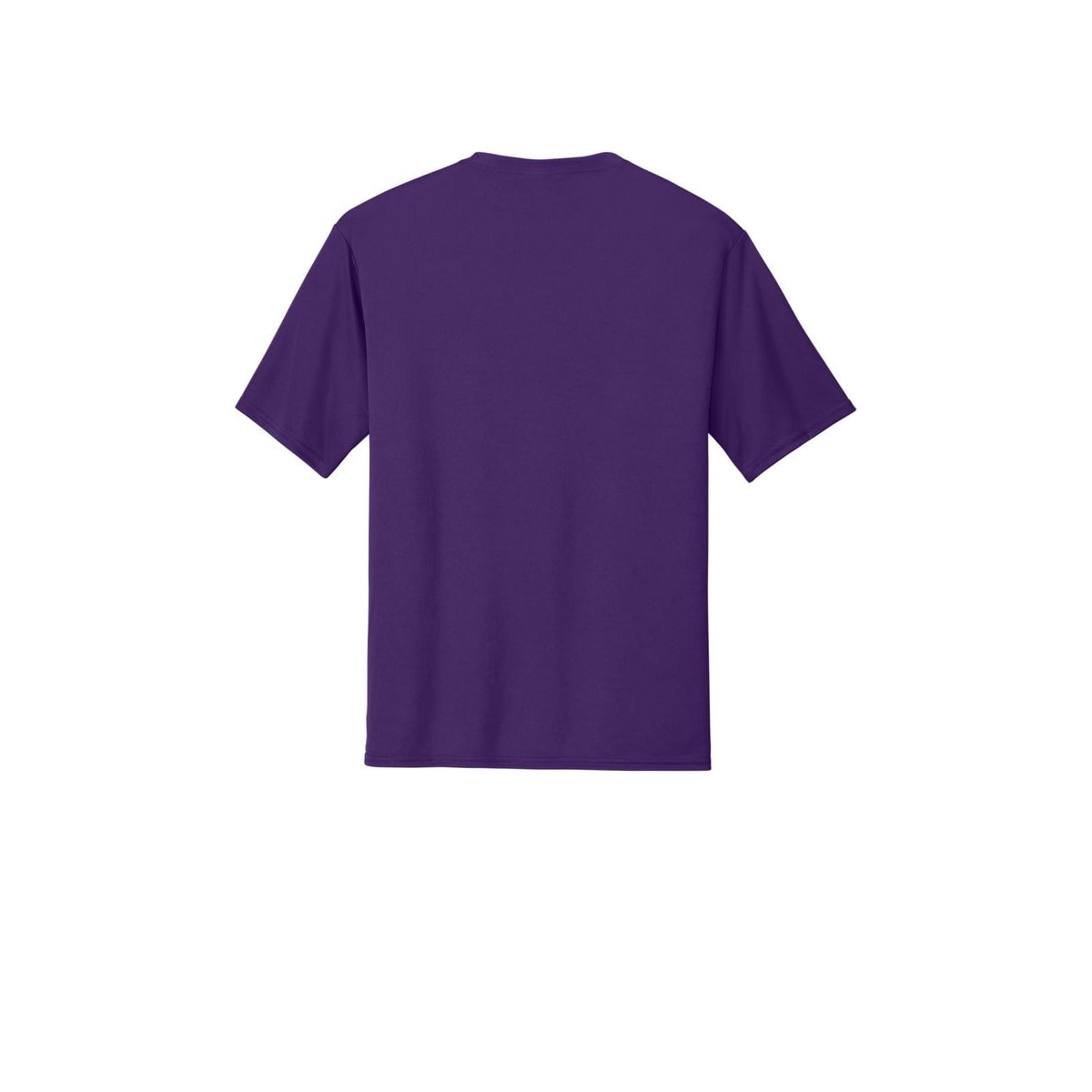 Port & Company Essential Performance Tee — Team Purple (Back)