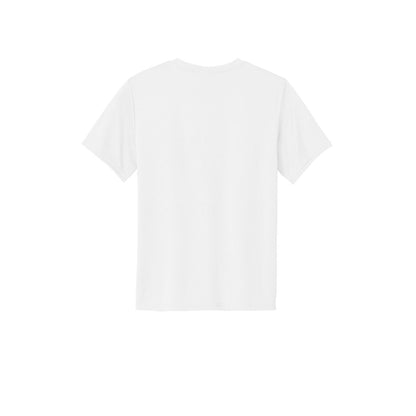 Port & Company Youth Essential Performance Tee — White (Back)