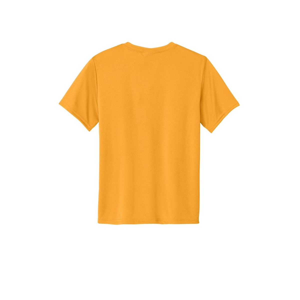 Port & Company Youth Essential Performance Tee — Gold (Back)