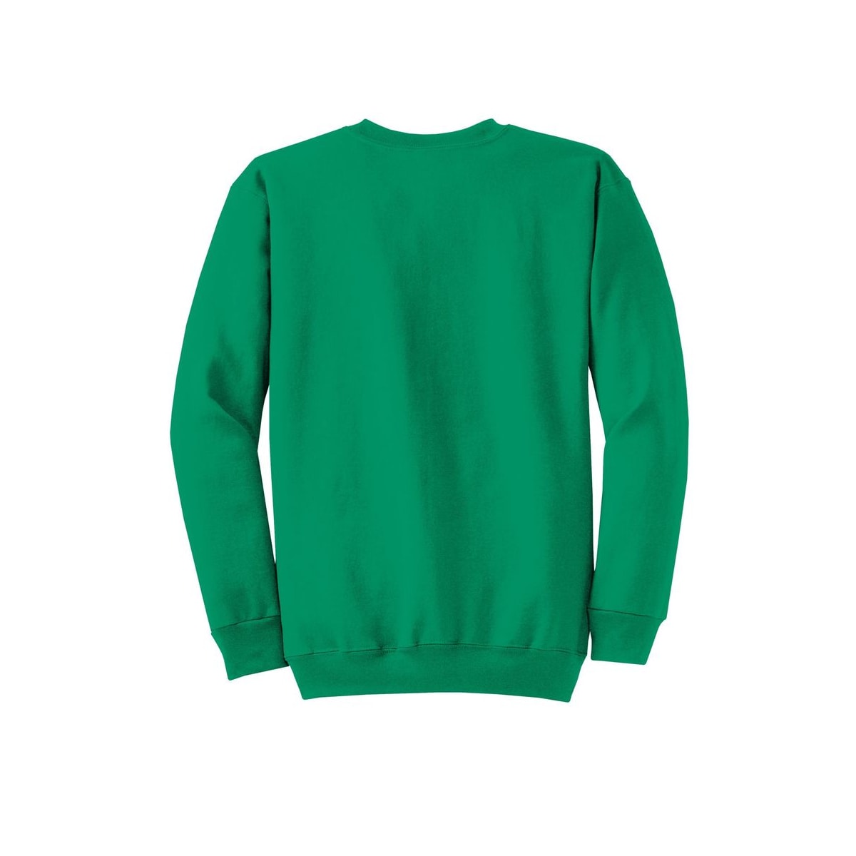 Port & Co™ Core Fleece Crewneck Sweatshirt — Kelly (Back)