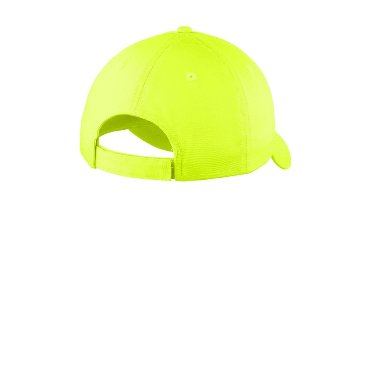 Port Authority® Sports Cap — Neon Yellow (Back)