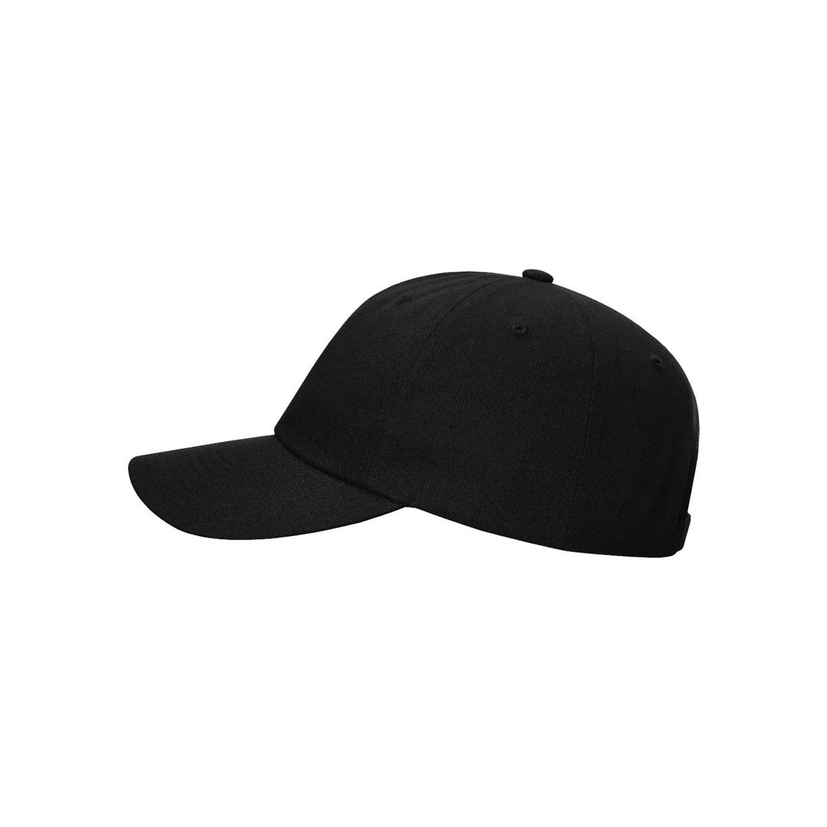 Recycled Dad Cap — Black (Left)