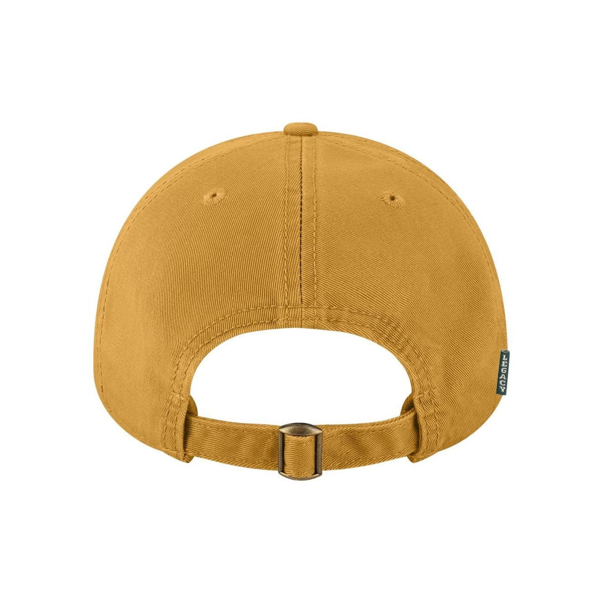 Relaxed Twill Dad Hat — Mustard (Back)