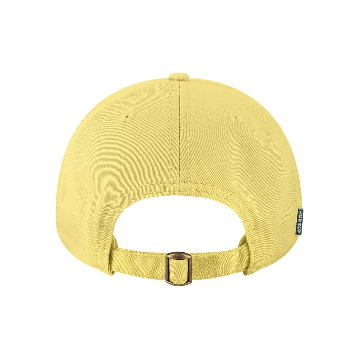 Relaxed Twill Dad Hat — Lemon (Back)