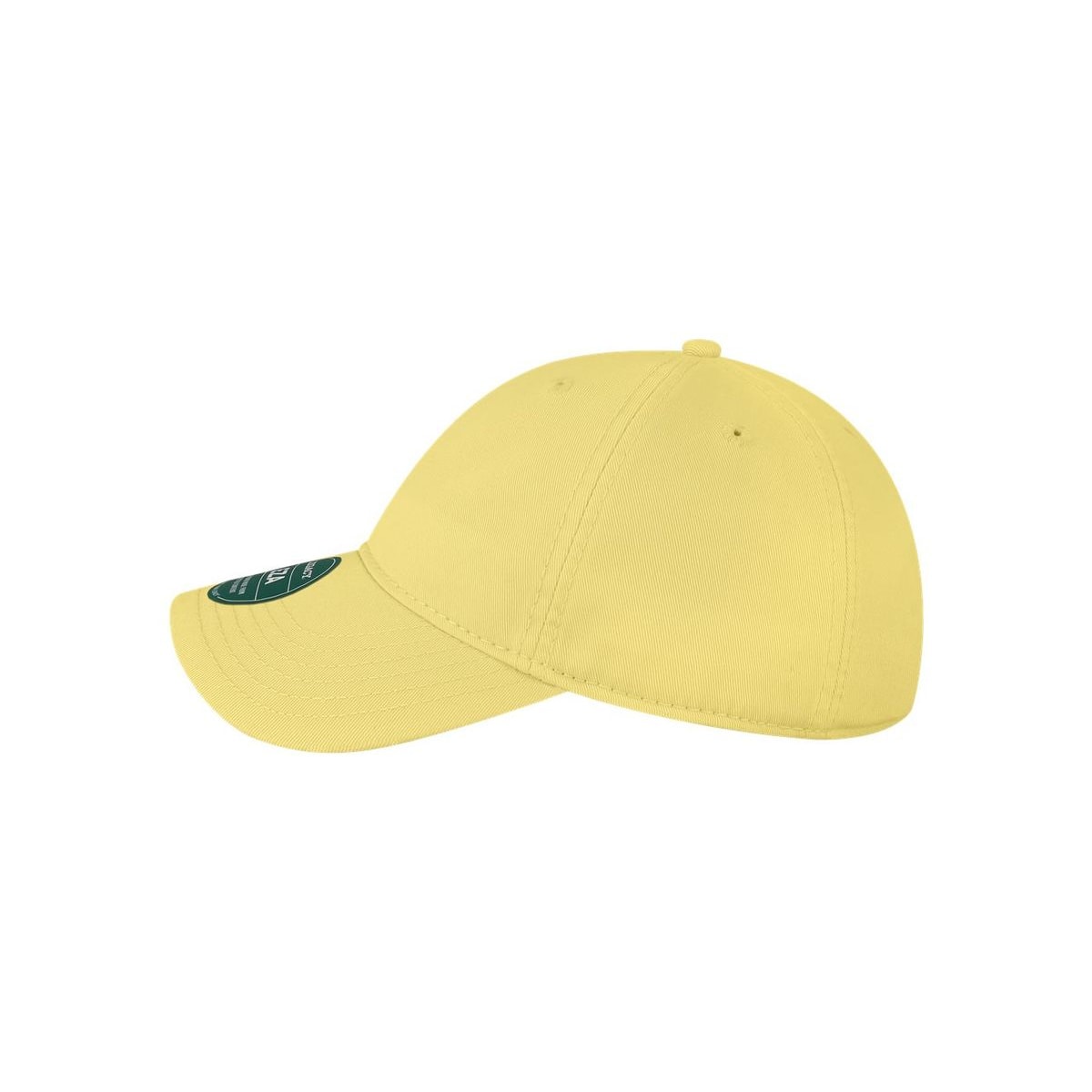Relaxed Twill Dad Hat — Lemon (Left)