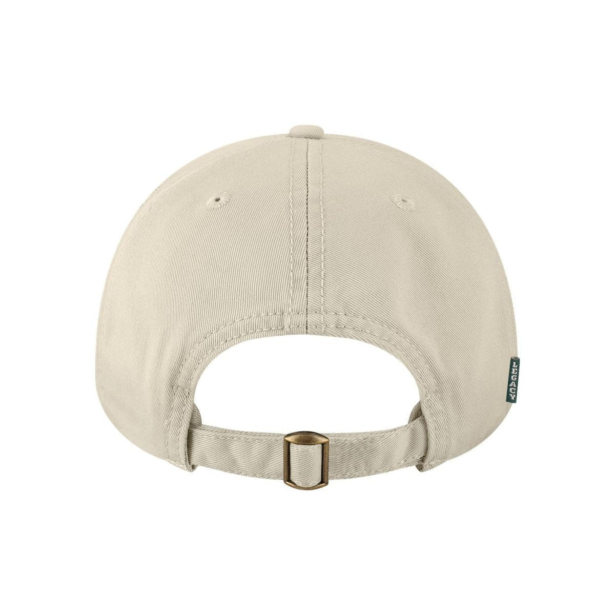 Relaxed Twill Dad Hat — Stone (Back)