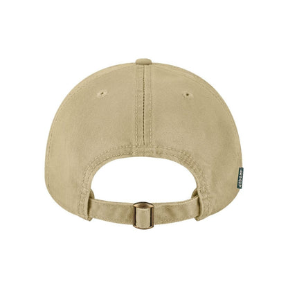 Relaxed Twill Dad Hat — Khaki (Back)