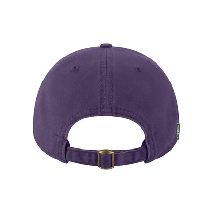 Relaxed Twill Dad Hat — Purple (Back)