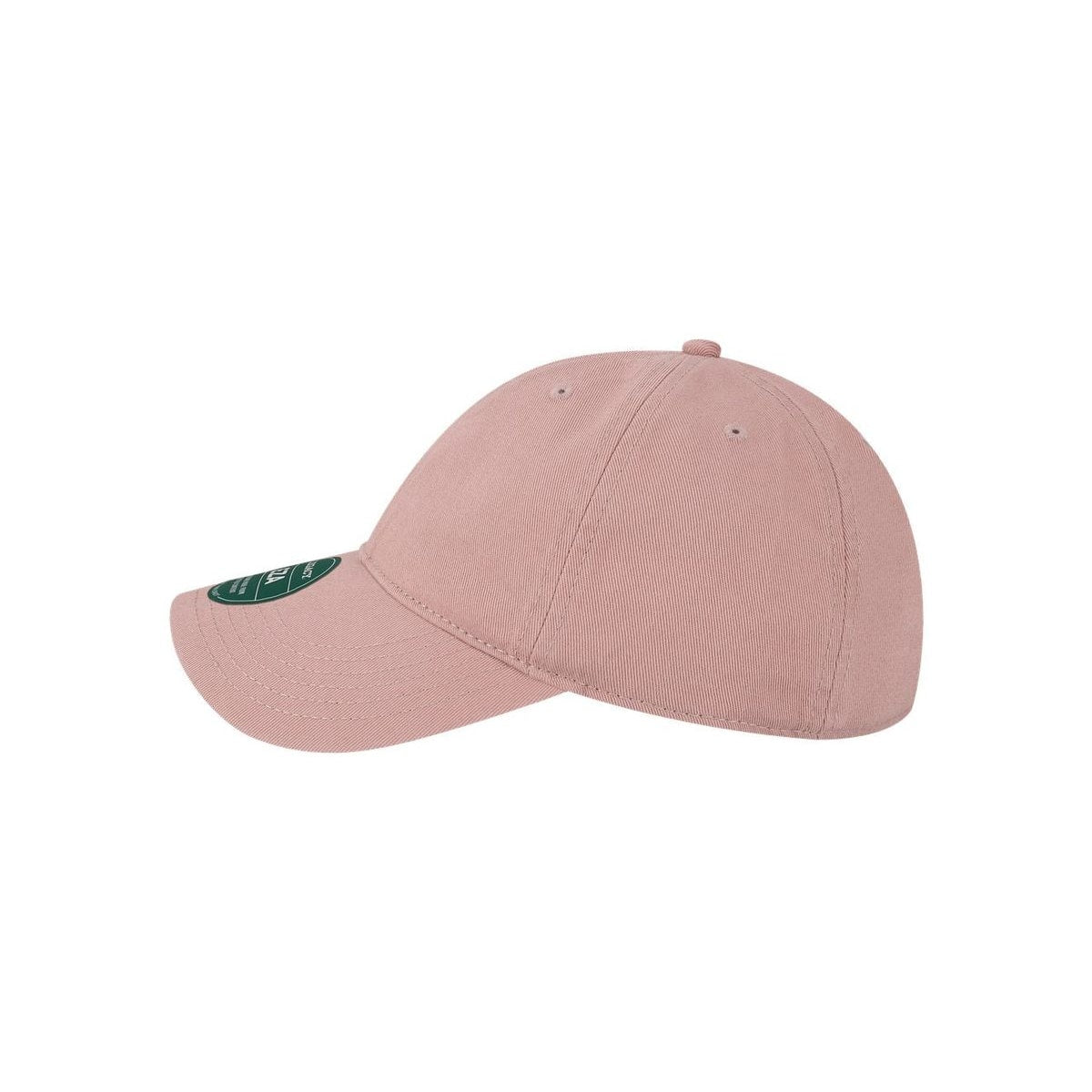 Relaxed Twill Dad Hat — Dusty Rose (Left)