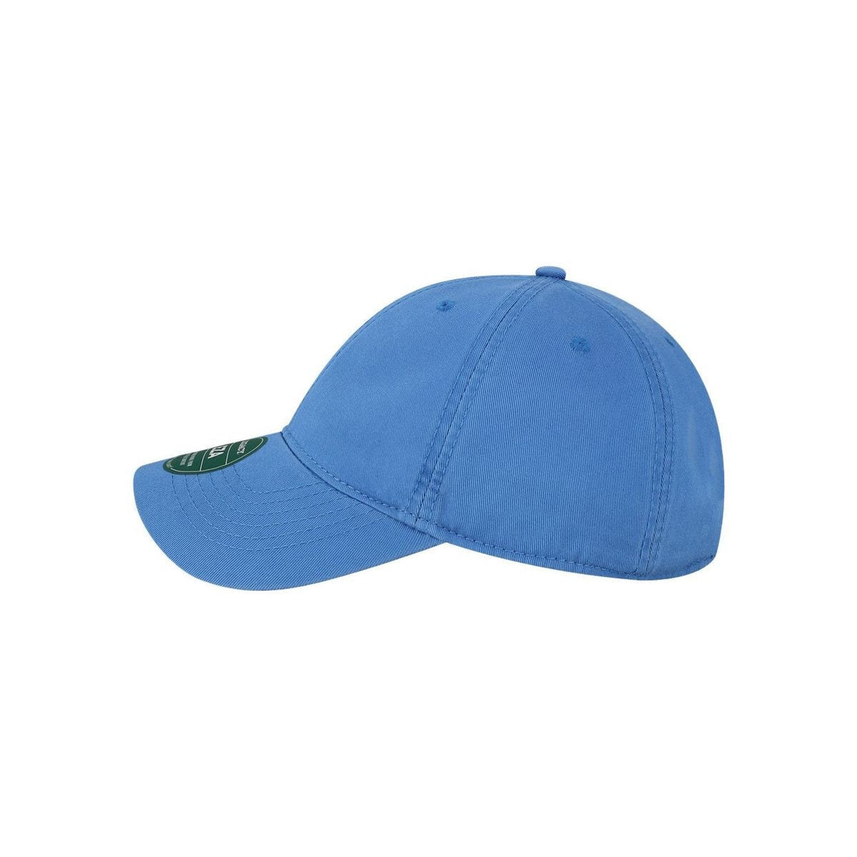 Relaxed Twill Dad Hat — Pacific Blue (Left)