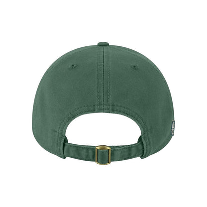 Relaxed Twill Dad Hat — Spruce Green (Back)
