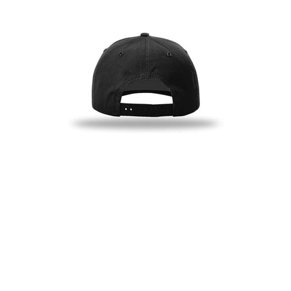 Richardson Burnside 336 Cap — Black (Back)