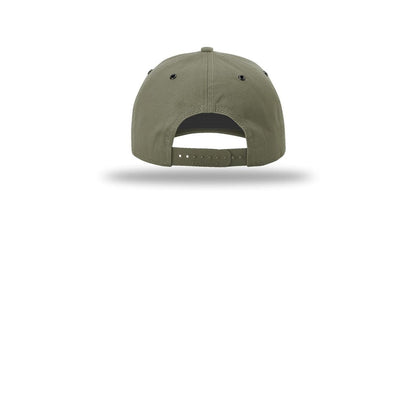Richardson Burnside 336 Cap — Olive (Back)