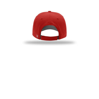 Richardson Casual Performance Lite Cap 225 — Red (Back)