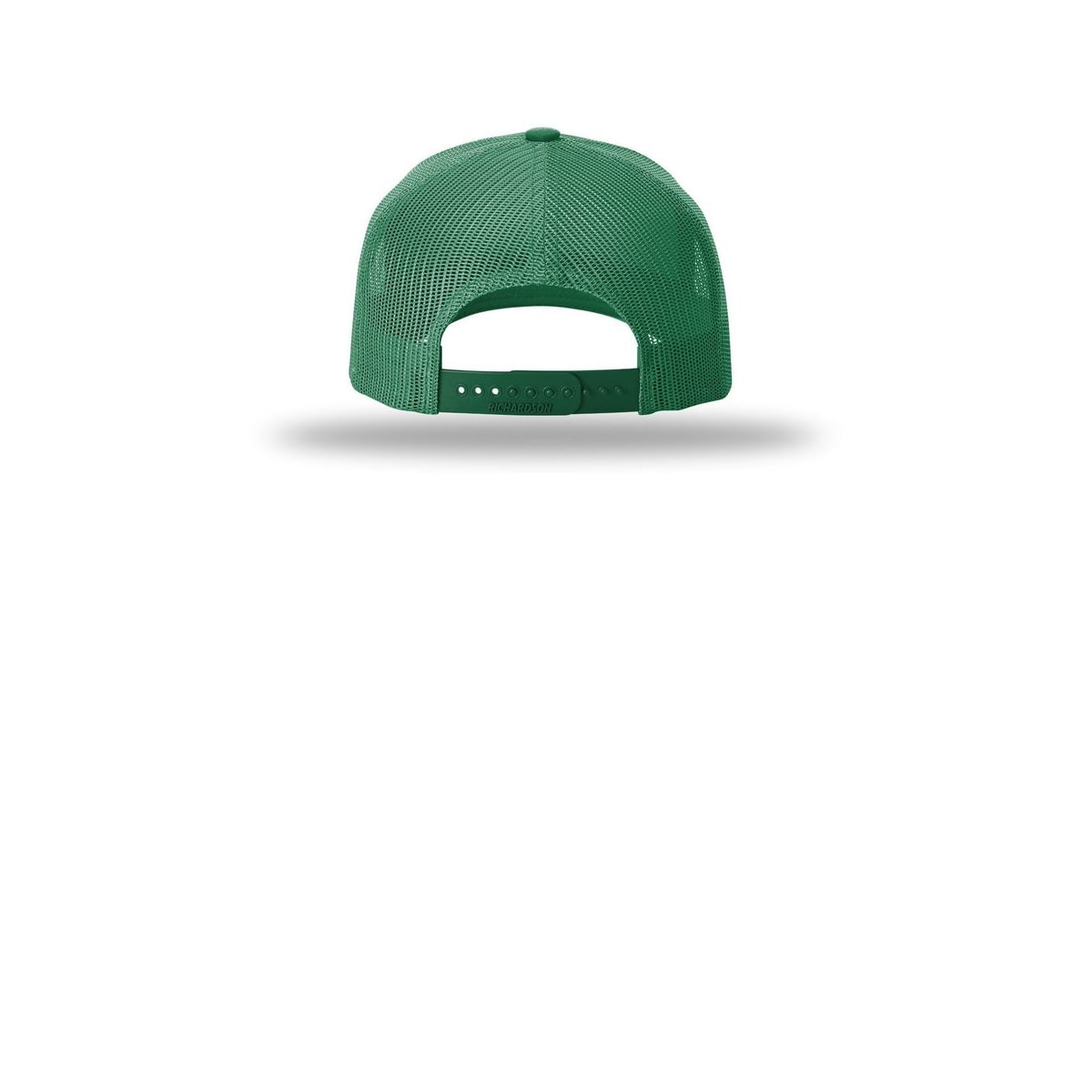 Richardson Five-Panel Cap with Rope 112FPR — Kelly/ White (Back)