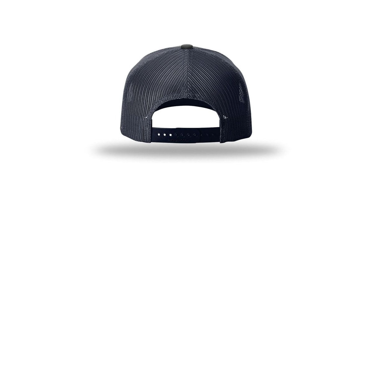 Richardson Five-Panel Trucker Cap 112FP — Ombre Blue/ Navy (Back)