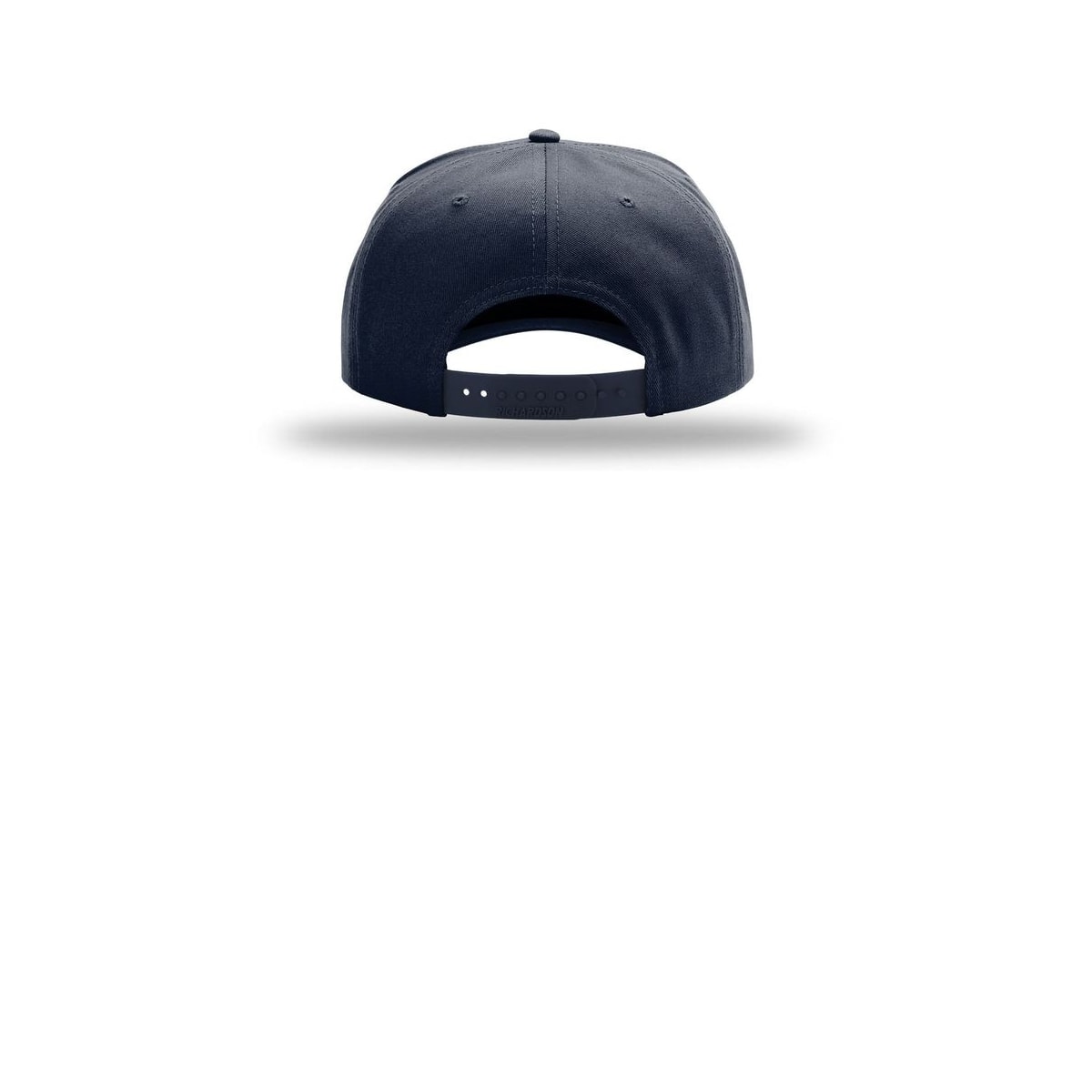Richardson Full Fabric 5-Panel Champ 323FPC Cap — Navy (Back)