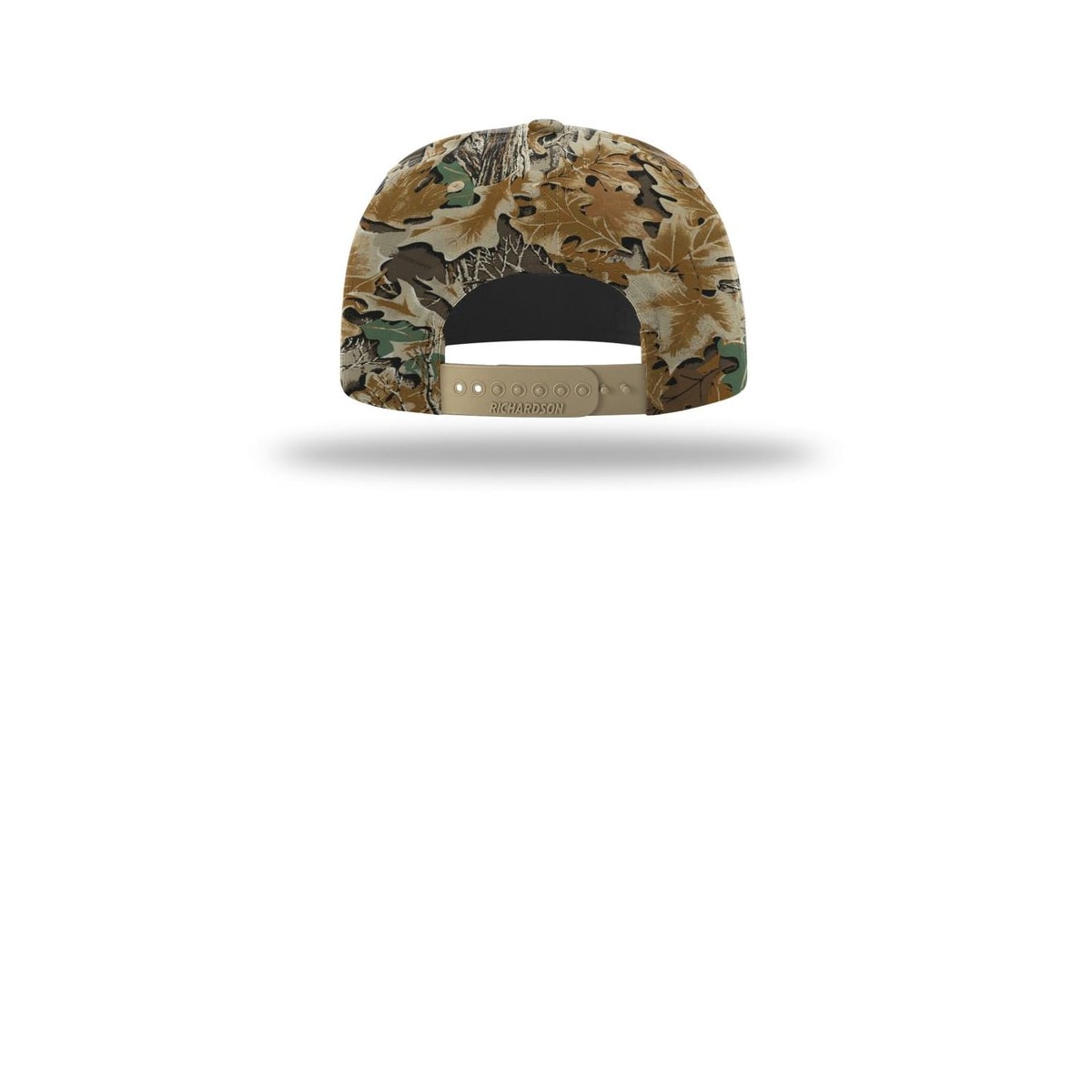 Richardson Printed Umpqua Gramps Hat 256P Cap — Realtree Advantage/ Khaki (Back)