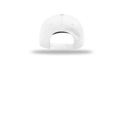 Richardson Pro Twill Snapback 212 Cap — White (Back)