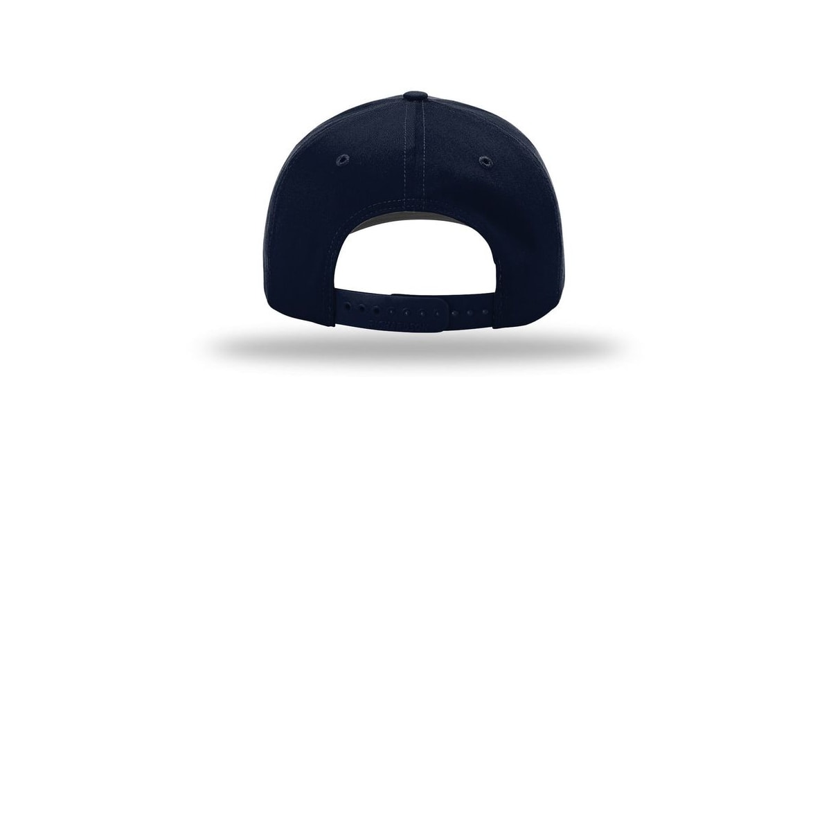Richardson Pro Twill Snapback 212 Cap — Navy (Back)