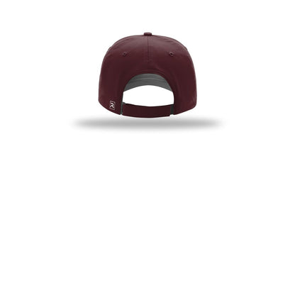 Richardson Relaxed Performance Lite 220 Cap — Maroon (Back)