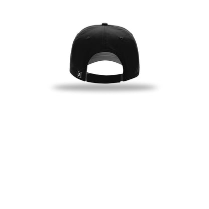Richardson Relaxed Performance Lite 220 Cap — Black (Back)