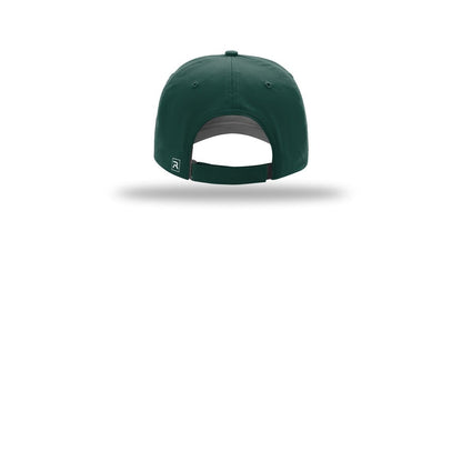 Richardson Relaxed Performance Lite 220 Cap — Dark Green (Back)