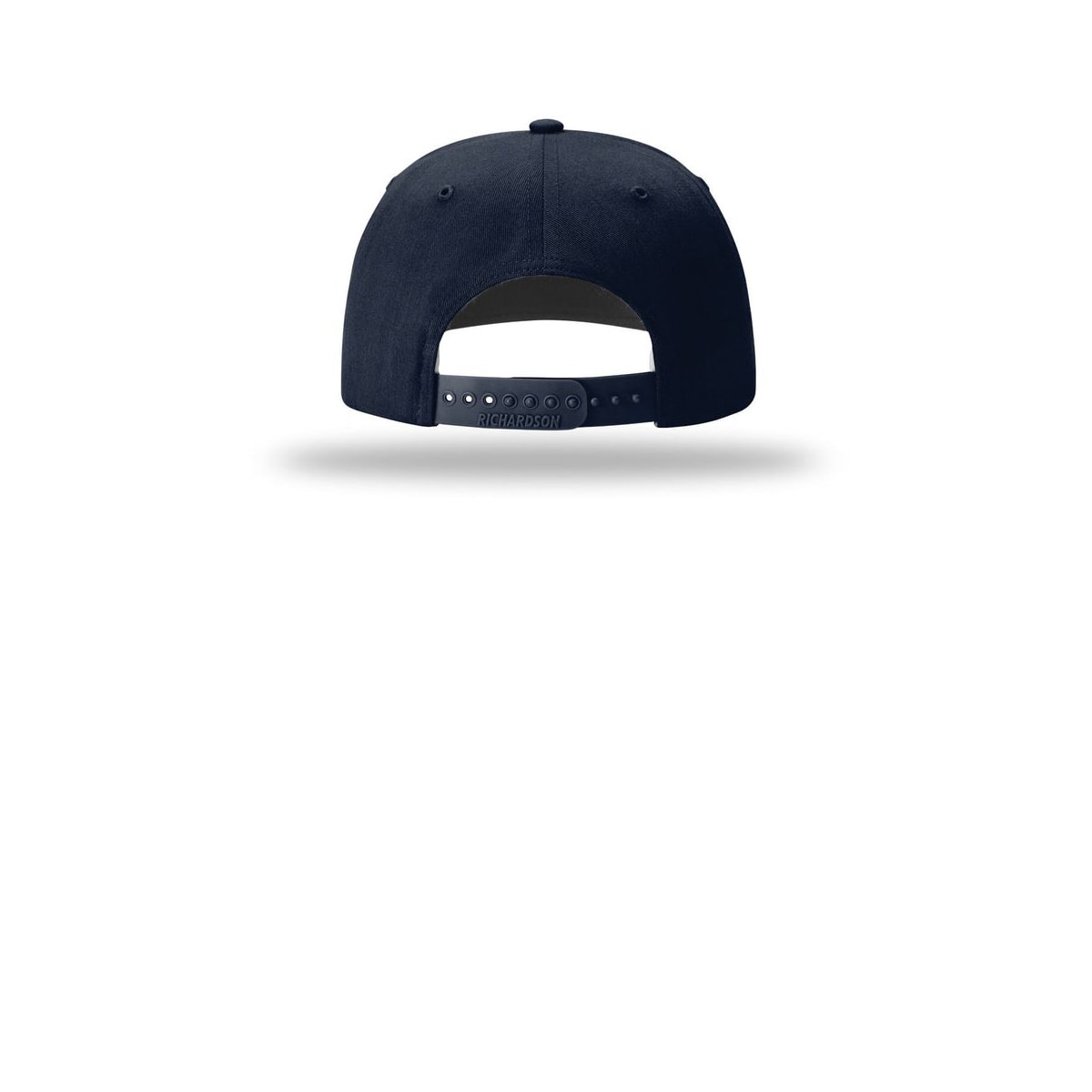 Richardson Solid Twill Trucker 312 Cap — Navy (Back)