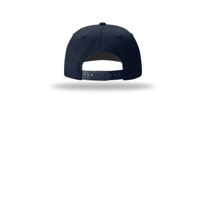 Richardson Solid Twill Trucker 312 Cap — Navy (Back)