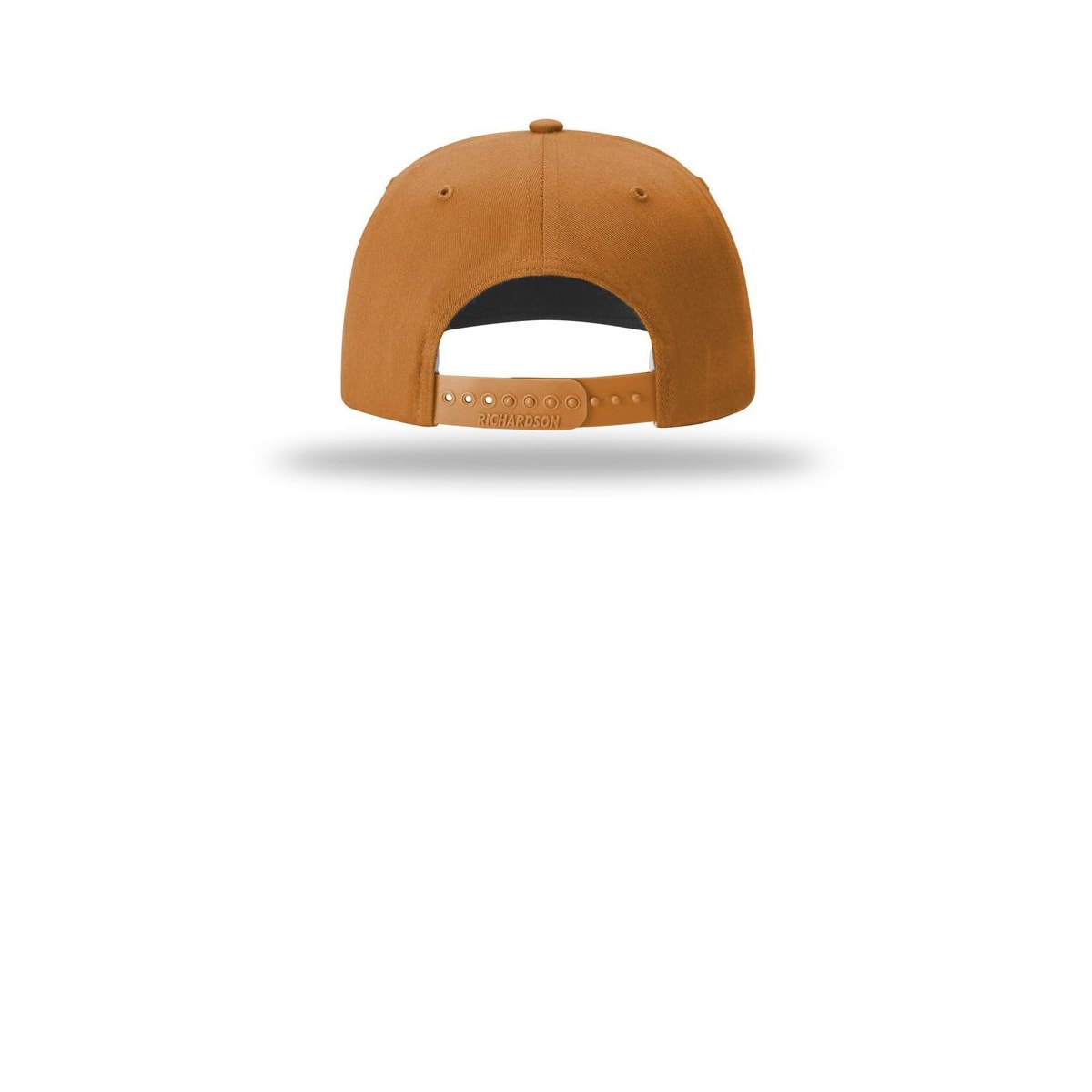 Richardson Solid Twill Trucker 312 Cap — Caramel (Back)