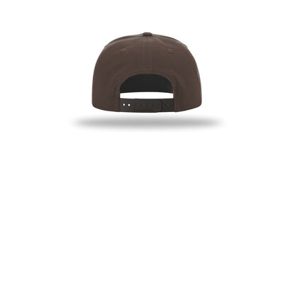 Richardson Umpqua Gramps Cap 256 — Dark Mocha/ Khaki (Back)