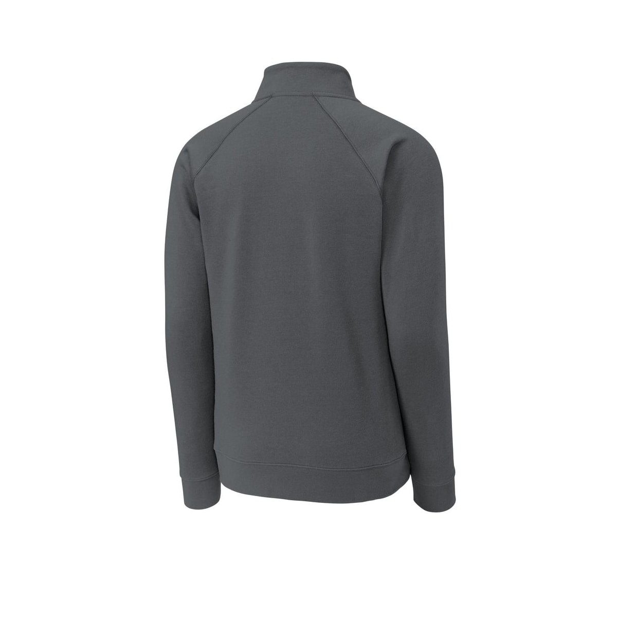 Sport-Tek® Quarter Zip Pullover — Dark Smoke Grey (Back)