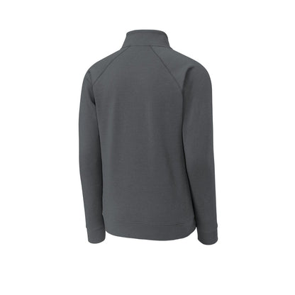 Sport-Tek® Quarter Zip Pullover — Dark Smoke Grey (Back)