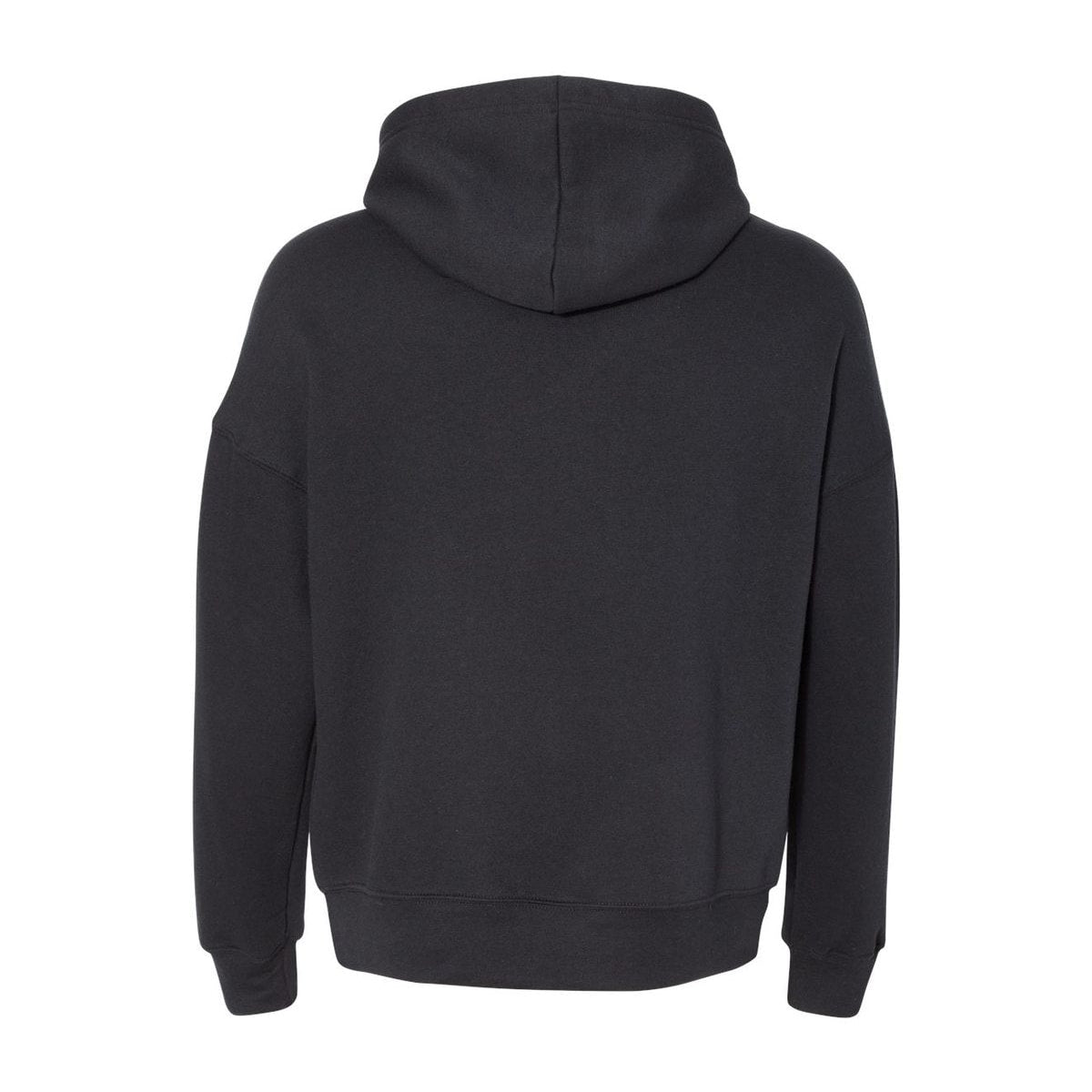 Unisex Fleece Hoodie — Black (Back)