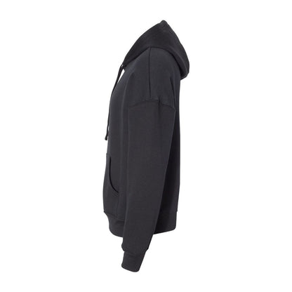 Unisex Fleece Hoodie — Black (Left)