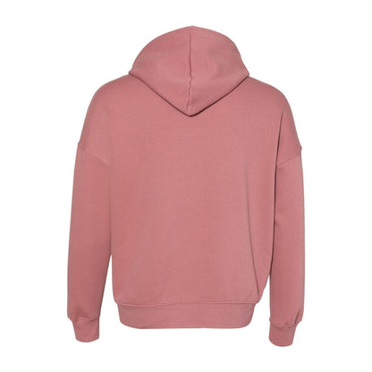 Unisex Fleece Hoodie — Mauve (Back)
