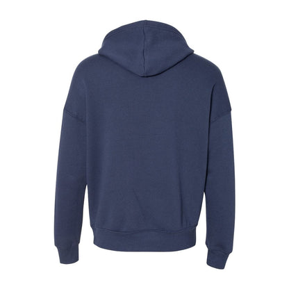 Unisex Fleece Hoodie — Navy (Back)