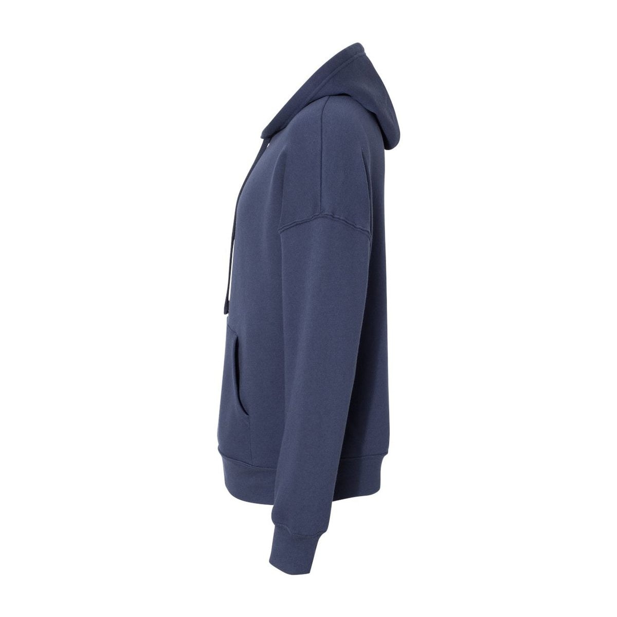 Unisex Fleece Hoodie — Navy (Left)