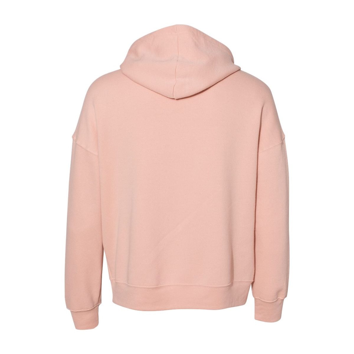 Unisex Fleece Hoodie — Peach (Back)