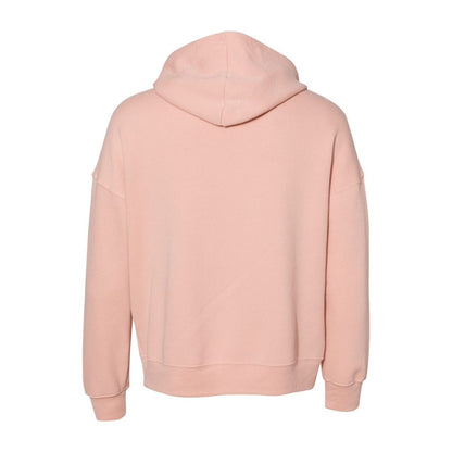 Unisex Fleece Hoodie — Peach (Back)