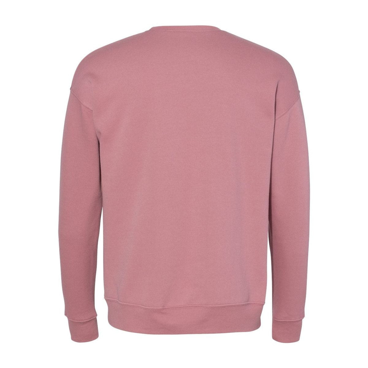 Unisex Fleece Sweatshirt — Mauve (Back)