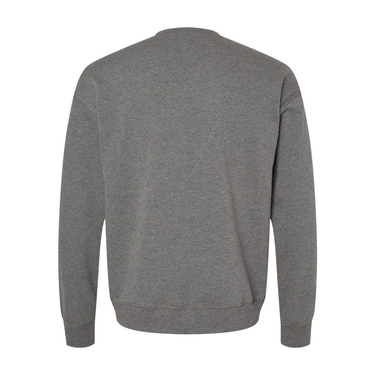 Unisex Fleece Sweatshirt — Deep Heather (Back)