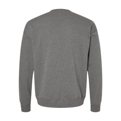 Unisex Fleece Sweatshirt — Deep Heather (Back)