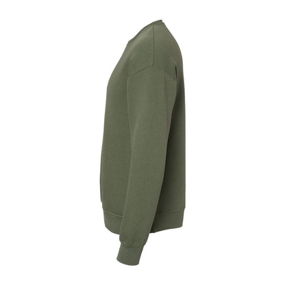 Unisex Fleece Sweatshirt — Military Green (Left)