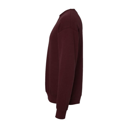 Unisex Fleece Sweatshirt — Maroon (Left)