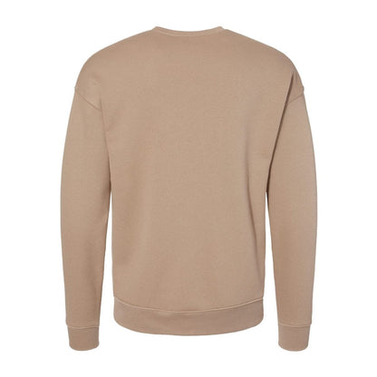 Unisex Fleece Sweatshirt — Tan (Back)