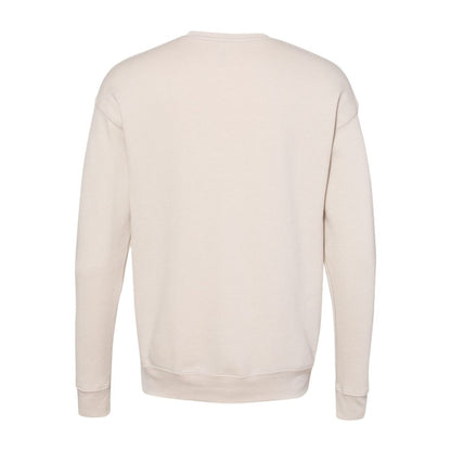 Unisex Fleece Sweatshirt — Heather Dust (Back)