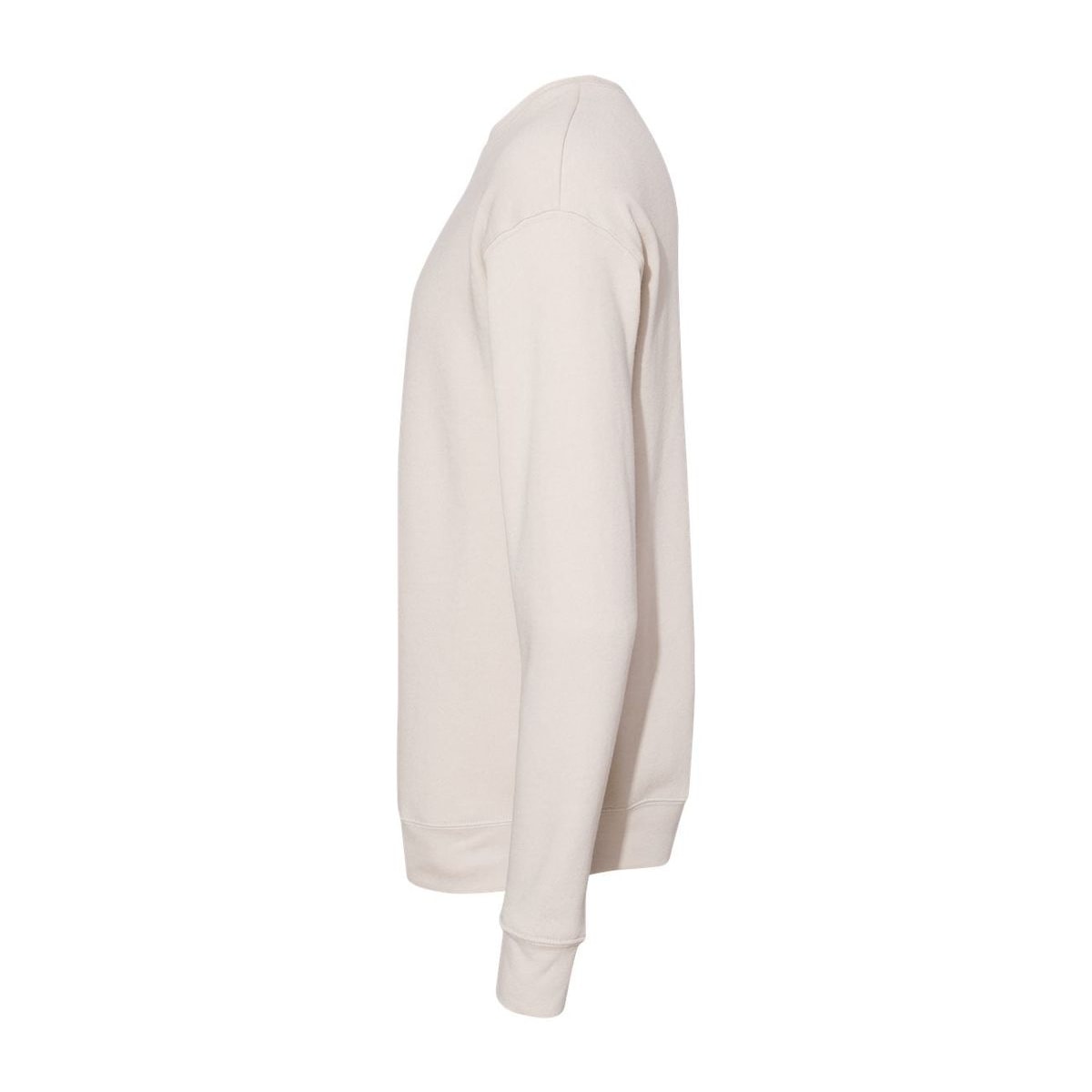 Unisex Fleece Sweatshirt — Heather Dust (Left)