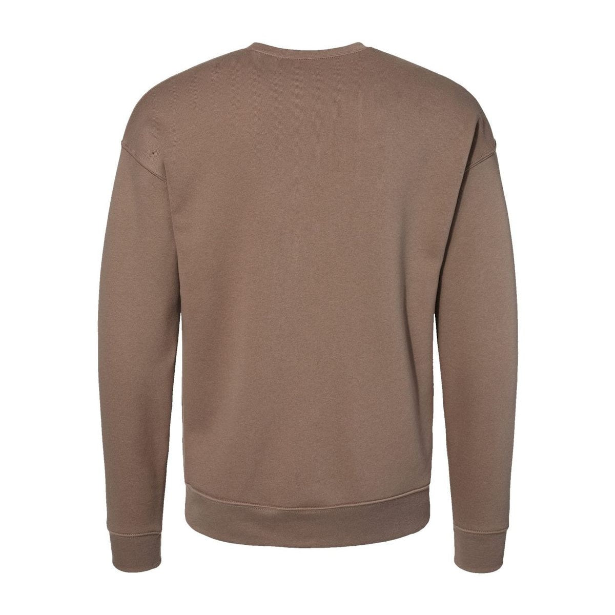 Unisex Fleece Sweatshirt — Vintage Brown (Back)