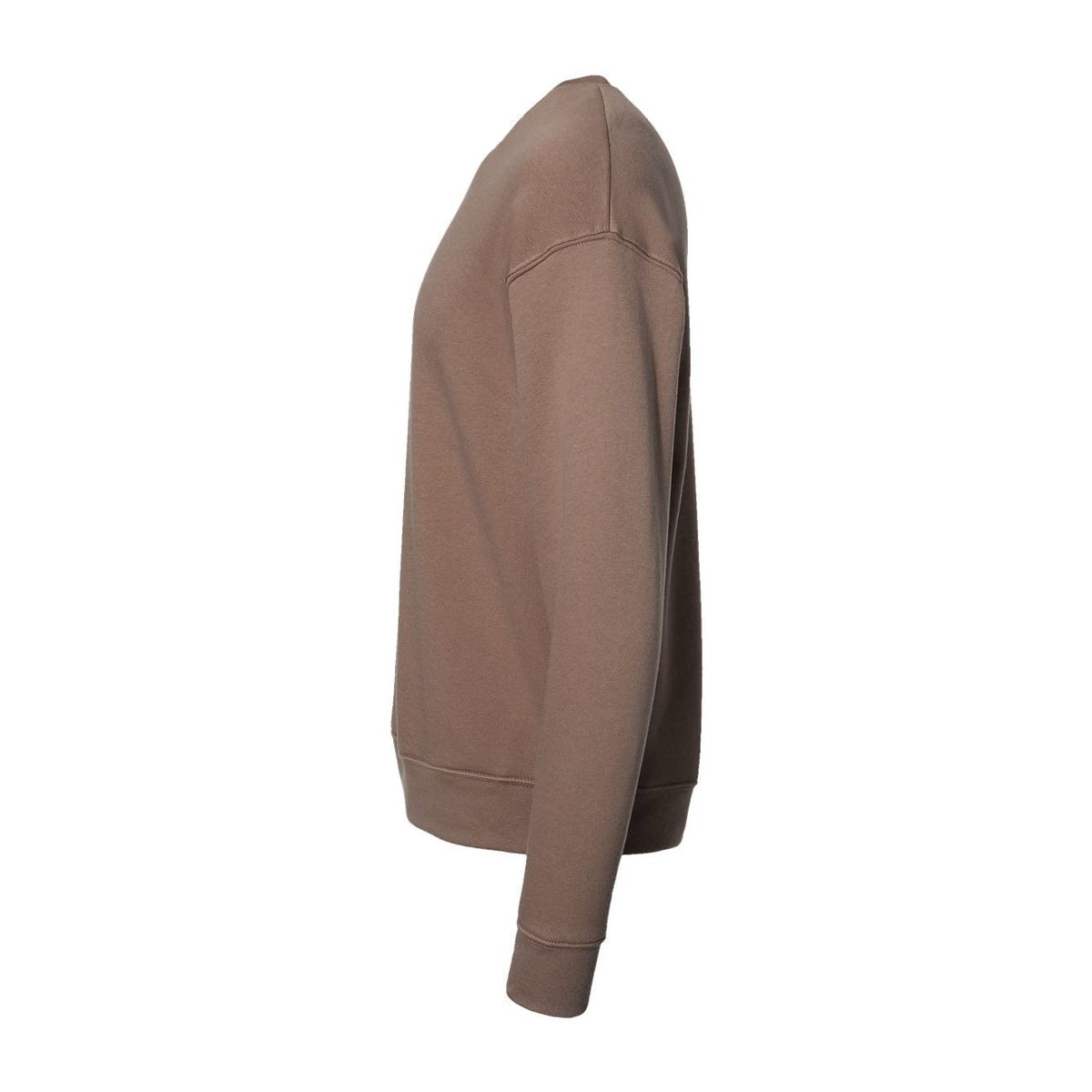 Unisex Fleece Sweatshirt — Vintage Brown (Left)